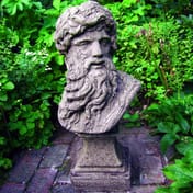 Hercules Bust Garden Statue