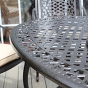 Lichfield Ballykeel 6 Seat Aluminium Oval Dining Set
