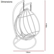 Lichfield Rapello Double Hanging Chair Dimensions