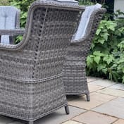 Lichfield Campania Rattan 6 Seat Oval Dining Set