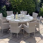 Lichfield Novelda 8 Seat Dining Set Rattan