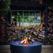 Happy Cocooning 91cm Black Gas Fire Cocoon