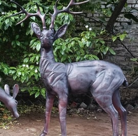 Stag Buck Garden Sculpture Ornament Extra Large