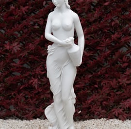 Grace Garden Statue in White
