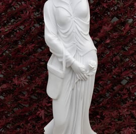 Madelaine Garden Ornament in White