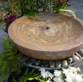 Extra Large Babbling Bowl Rainbow Sandstone Water Feature