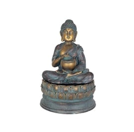 Calming Buddha Solar Water Feature