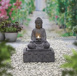 Peaceful Buddha Self Contained Water Feature