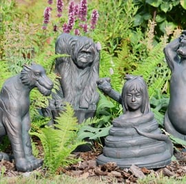 Small Jungle Book Ornament Set of 4