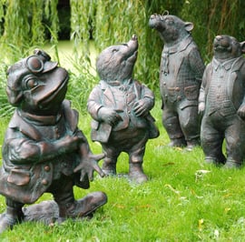 Tales From The River Bank Ornament Set of 4