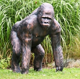 Gorilla Metal Garden Ornament