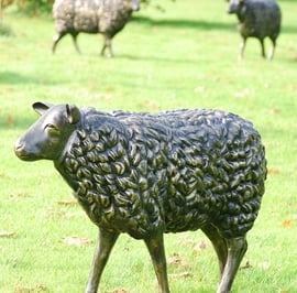Sheep Metal Garden Ornament