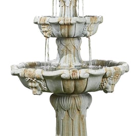 Lioness Stone Water Feature