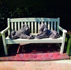 Chatsworth Lion Statues (Pair)