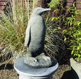 Giant Stone Penguin Statue