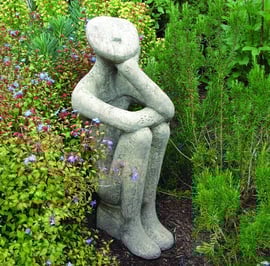 George Modern Garden Art Statue