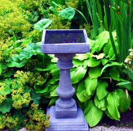 Baluster Stone Birdbath