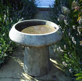 Pure Stone Birdbath