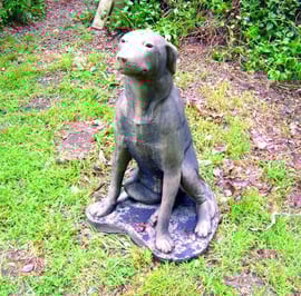 Labrador Garden Statue