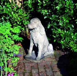 Spaniel Garden Statue