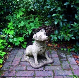 Terrier Garden Statue