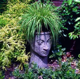 Gaia Head Vase 