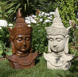 Large Thai Buddha Head Statue