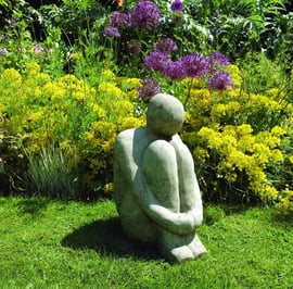 Large Henry Contemporary Art Garden Statue