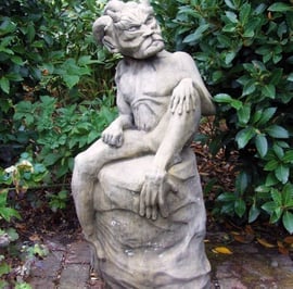 Devil Stone Garden Statue