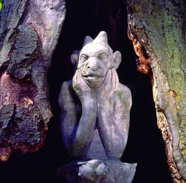 Notre Dame Gargoyle Garden Statue