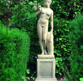 Large Stone Garden Plinth