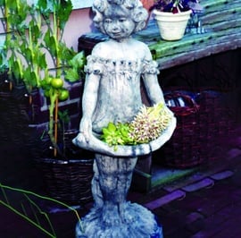 Alice Planter Garden Statue