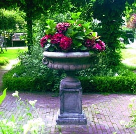 Edwardian Stone Garden Tazza