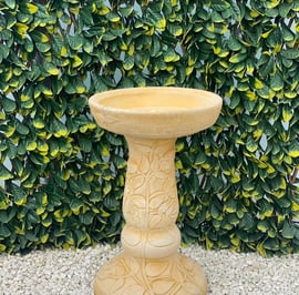 Budleia Birdbath in SandStone