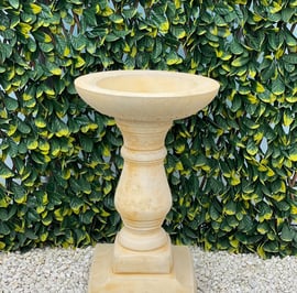 Edwardian Birdbath in Sandstone
