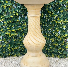 Georgian Birdbath in Sandstone