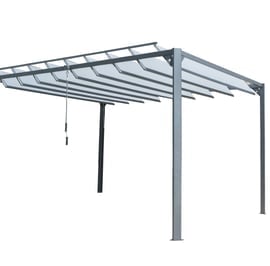 Garden Must Haves 3x3m Pandora Leaf Gazebo in Grey