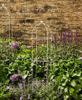 Barrington Obelisk Plant Supports Set of 2 Clay