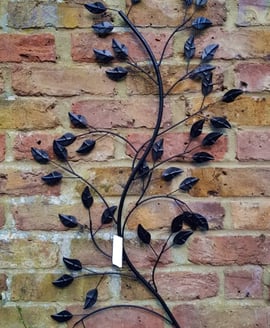 Branch and Leaves Decorative Garden Wall Art