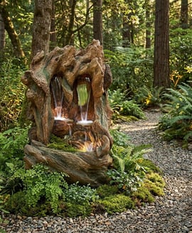 Redwood Self Contained Water Feature