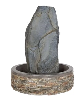 Snowdonia Monolith Water Feature with LEDs