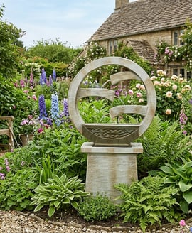Tranquil Spills Stone Water Feature