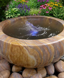 Babbling Urn Rainbow Sandstone Water Feature