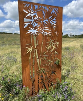 Eastern Connections Bamboo Steel Garden Screen 1.8m