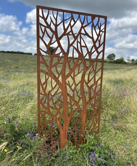 Eastern Connections Winter Branch Steel Garden Screen 1.8m