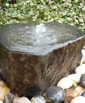 Babbling Basalt Column Water Feature