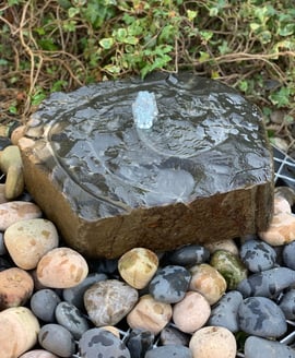 Rippled Basalt Water Feature
