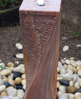 Twisted Chills Rainbow Sandstone Water Feature Large