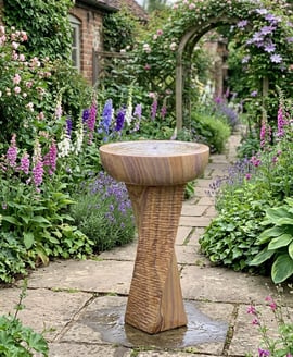 Twisted Bowl Sandstone Water Feature