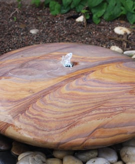 Smooth Pebble Sandstone Water Feature
